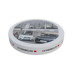 Custom Branded Round Tray Raised Edge (32cm) - C1368 - 3