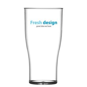 Custom Branded Reusable Plastic Beer Glass (625ml/22oz) - C1075 - 1