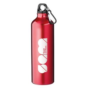 Custom Branded Aluminium Bottle With Carabiner (800ml) - C5447 - 3