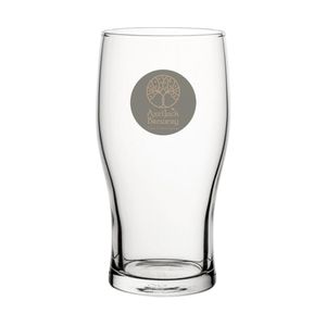 Custom Branded Nucleated Tulip Glass - Pint (570ml/20oz) - C6791 - 1