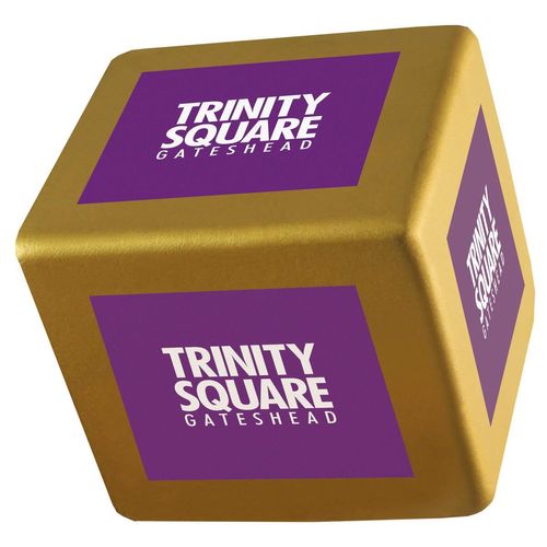 Custom Branded Stress Cubes - S0077 - 17