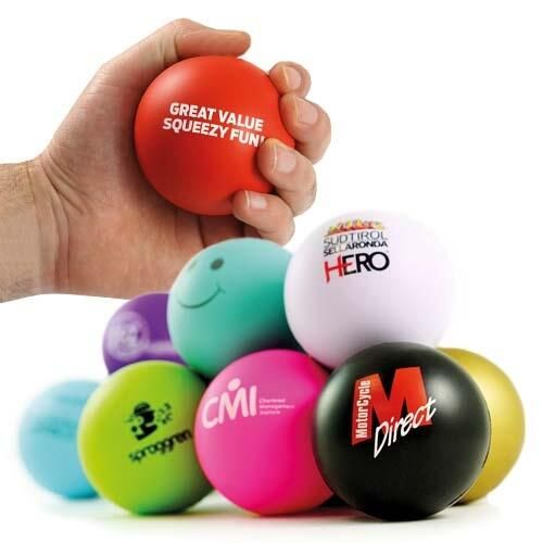 Custom Branded Premium 70mm Stress Balls - S0088 - 1