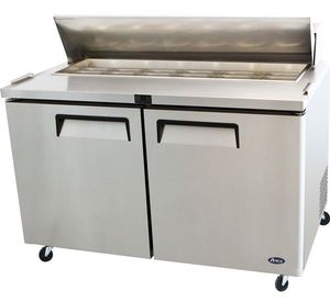 Atosa MSF8303GR 2 Door Heavy Duty Ambient Preparation Counter, 487 Litres - MSF8303GR - 1