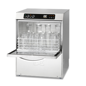 DC SG40 Standard Range 400mm Basket Frontloading Commercial Glasswasher, 16 Pint Capacity - SG40 - 1