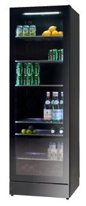 Vestfrost MFG185 Glass Single Door Black Display Cooler, 344 Litres - MFG185 - 3