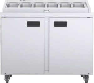 Foster FPS2HR/15-151 2 Door Refrigerated Preparation Counter, 270 Litres - 15-151 - 1