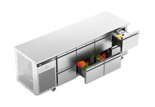 Foster EP1/4H/43-320 EcoPro G3 8 Drawer Refrigerated Counter, 585 Litres - 43-320 - 4