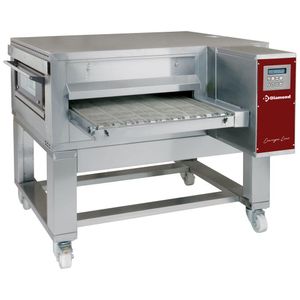 Diamond FTEV65/110-N Electric Conveyor 1 Chamber Pizza Oven with Heat Transition Electric, 650mm Wide - FTEV65-110-N - 1