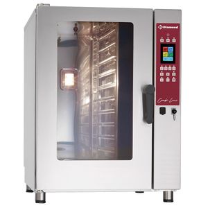 Diamond DFV-1011/PTS Touch Screen Electric Steam Convection Oven, 10 x 1/1 GN - DFV-1011-PTS - 1