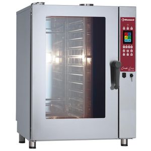 Diamond DGV-1111/PTS Touch Screen Gas Steam Convection Oven, 11 x 1/1 GN - DGV-1111-PTS - 1