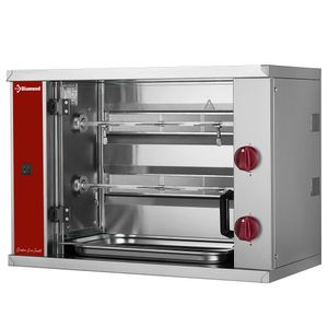 Diamond RVG/2-SBC Gas Chicken Roaster, 2 Spits - RVG-2-SBC - 1