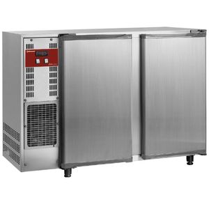 Diamond TAVX/2-R2 Hinged Solid Double Door Stainless Steel Bottle Cooler, 375 Litres - TAVX-2-R2 - 1
