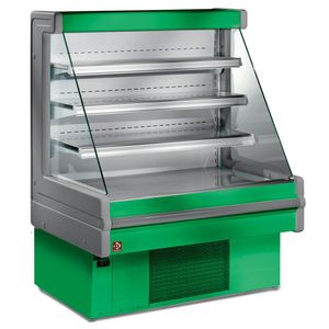 Diamond MN10B-C1/R2 Green Refrigerated Patisserie & Deli Counter, 600mm - MN10B-C1-R2 - 1