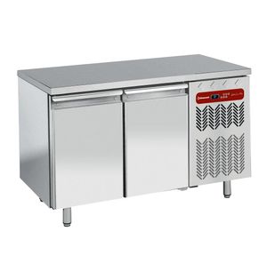 Diamond TG2N/H-R2 2 Door Stainless Steel Refrigerated Counter, 260 Litres - TG2N-H-R2 - 1