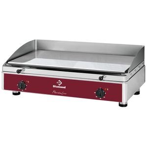 Diamond PLANCHA/3ELCR-N Smooth Top Electric Chrome Coated Cooking Surface Hot Plate - PLANCHA-3ELCR-N - 1