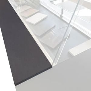 Diamond DDV Option : Worktop Display Counter (20 Mm), In Dekton Domos - In (Ml) - DDV - 1
