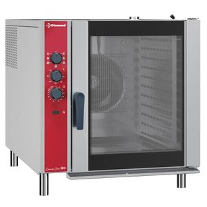 Diamond CFE102/N Electric Convection Oven with Automatic Humidifier, 24.5kW - CFE102-N - 1