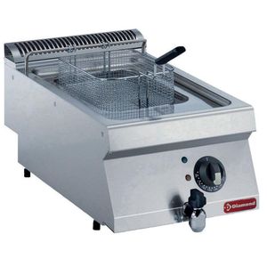 Diamond E17/F74T-N Single Basket Countertop Electric Fryer, 5.4kW - E17-F74T-N - 1