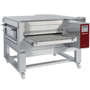 Diamond FTGV80/120-N Gas Conveyor 1 Chamber Pizza Oven with Heat Transition Gas, 800mm Wide - FTGV80-120-N - 1