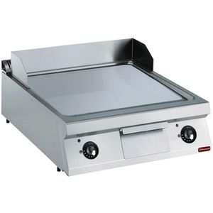 Diamond E22/PLCD8T-N Smooth Electric Chrome Cooking Plate, 15kW - E22-PLCD8T-N - 1