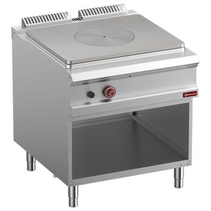 Diamond G9/TA8-N 1 Whole Plate Freestanding Gas Range Cooker on Neutral Open Cupboard - G9-TA8-N - 1