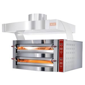 Diamond GDX12/35-LDP Electric 2 Chamber Pizza Oven, 12 x ø350mm Pizzas - GDX12-35-LDP - 1