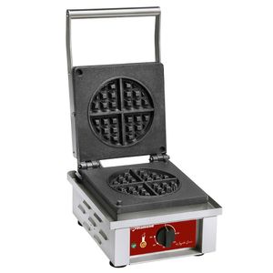 Diamond GEV-4N Electrical Waffle Iron for 4 Rounded waffles, 1.6kW - GEV-4N - 1