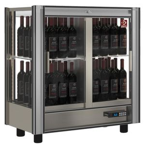 Diamond PVV-3/TR-R6 Modulable Refrigerated Wine Cooler, 64 Wine Bottles - PVV-3-TR-R6 - 1