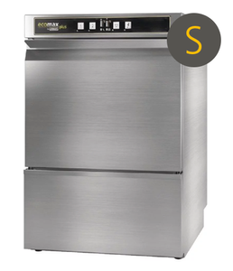 Hobart Ecomax G415S-10D 400mm Capacity Frontloading Commercial Glasswasher with Integral Water Softener & Drain Pump, 16 Pint Capacity - G415S-10D - 1
