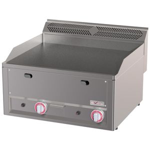 Diverso WR-GPLD-04 Double gas flat cooking plate -Top- - WR-GPLD-04 - 1