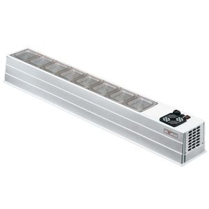 Diverso WR-MINI-R1 Refrigerated food structure 8x GN 1/6 h150 mm - WR-MINI-R1 - 1
