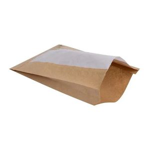 Fiesta Compostable Bread Bags with Glassine Window 320x180x40mm (Pack 1000) - HY776 - 3
