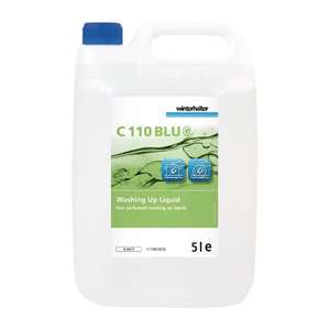 Winterhalter C110 BLUe Washing Up Liquid Concentrate 5Ltr - 2 Pack - DR247 - 1