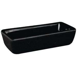 Olympia Rectangular Mini Dishes 110mm (Pack of 12) - U183 - 1