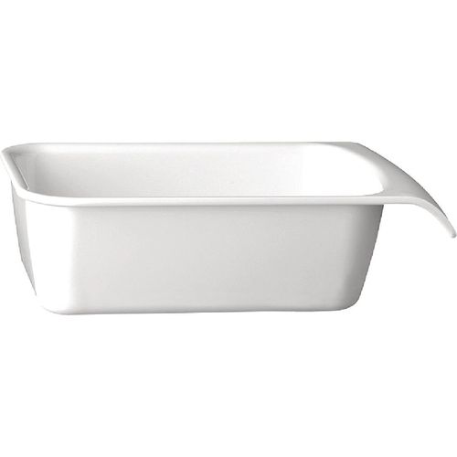 APS White 1/4GN Cascade Buffet Bowl - GH402 - 1