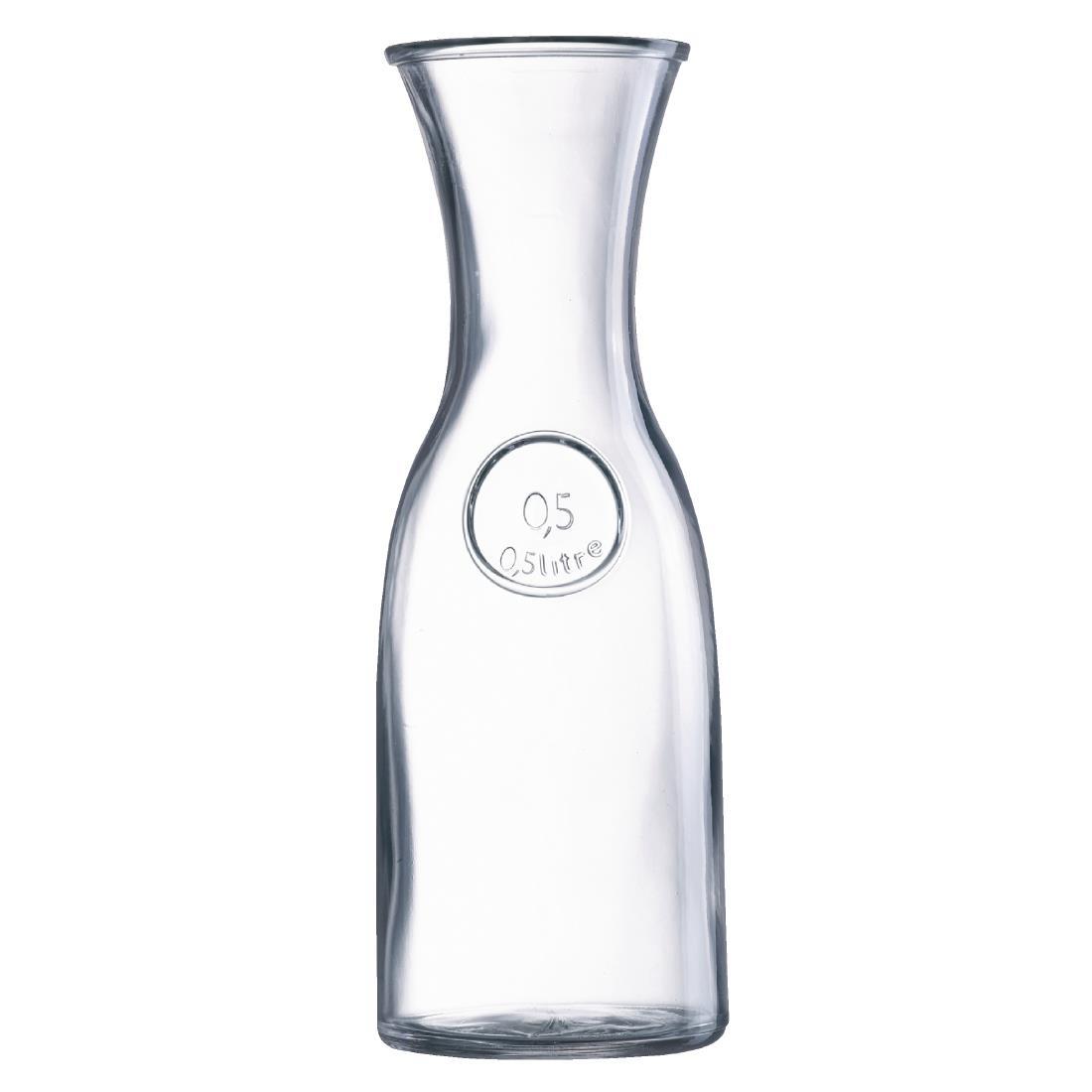 Arcoroc Bystro Carafes 500ml (Pack of 6) - DP100 - 1