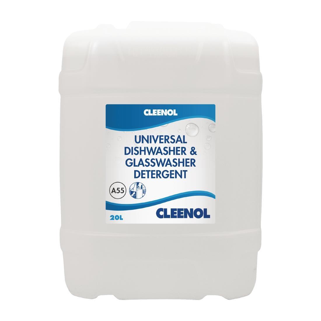 Cleenol Universal Dishwasher and Glasswasher Detergent 20Ltr - FT359 - 1