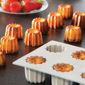 DeBuyer Elastomoule Silicone Mould Canele 8 Cup - DR480 - 3