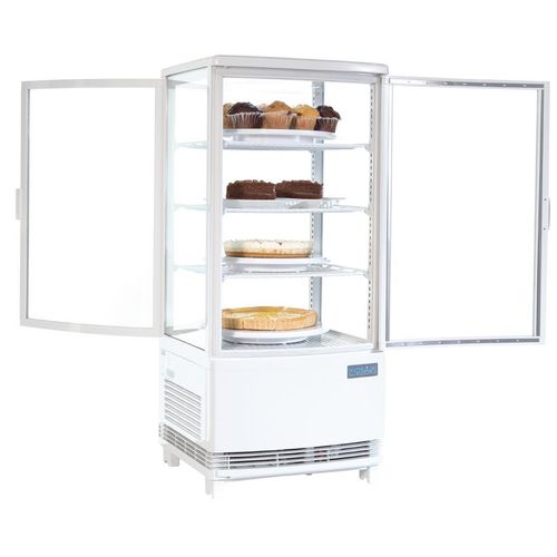 Polar C-Series Curved Door Display Fridge 86Ltr White - CB507 - 4