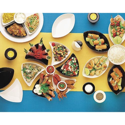 Churchill Voyager Lunar Dishes Black 137mm (Pack of 12)