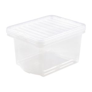 Wham Crystal Equipment Storage Box and Lid 30Ltr