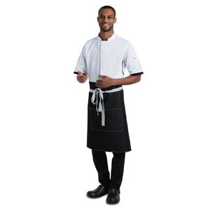 Southside Bistro Apron Denim Black 1000mm - B991