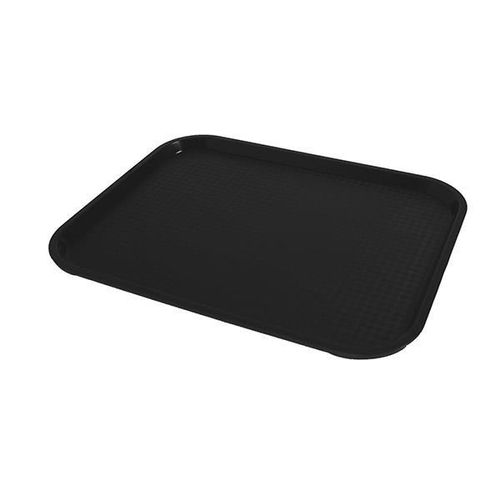 Fast Food Black Tray 34X26Cm /13.5" X 10" - FF3426-K