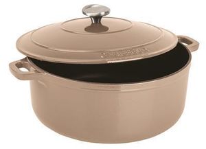 Chasseur Round Casserole With Lid Light Chestnut - 100mm - 71142 - 10327-01