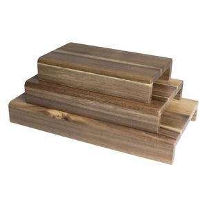 Olympia FSC Acacia Wood Riser Set (Pack of 3) - CP697 - 1