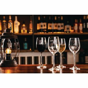 Olympia Modale Crystal Wine Glasses 320ml (Pack of 6) - GF726 - 3