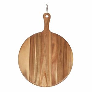 Olympia Acacia Wood Round Pizza Paddle Board 355mm - GM262 - 3