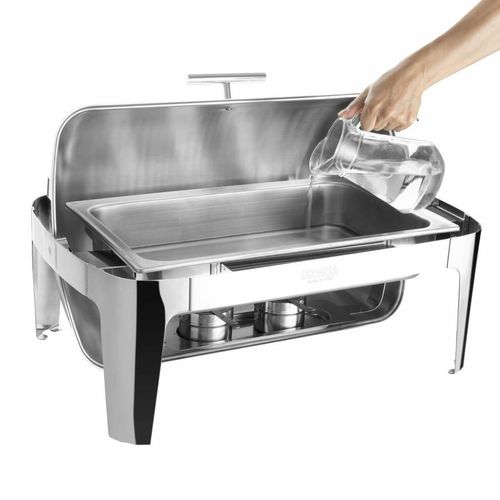Olympia Madrid Roll Top Chafing Dish - U008 - 4