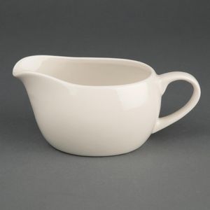 Olympia Ivory Sauce Boats 350ml 12oz (Pack of 6) - U852 - 1