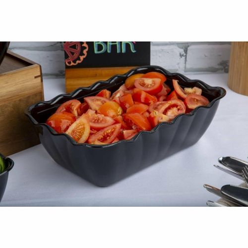 Olympia Kristallon Salad Crock 2Ltr Black - CB753 - 8